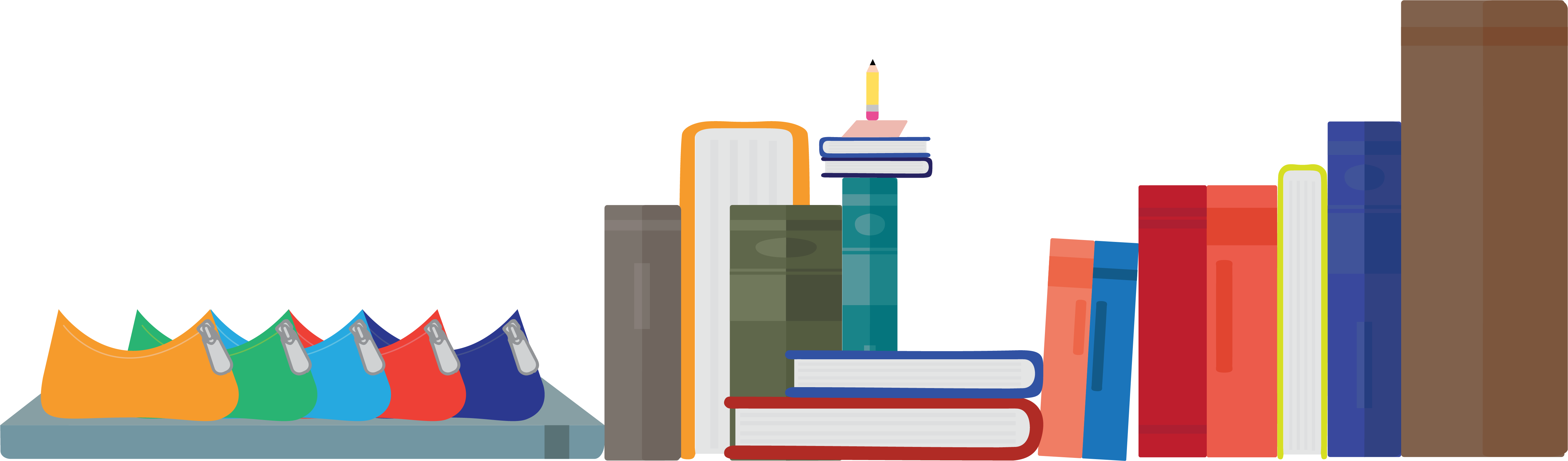 Vancouver Book Skyline (Transparent background)